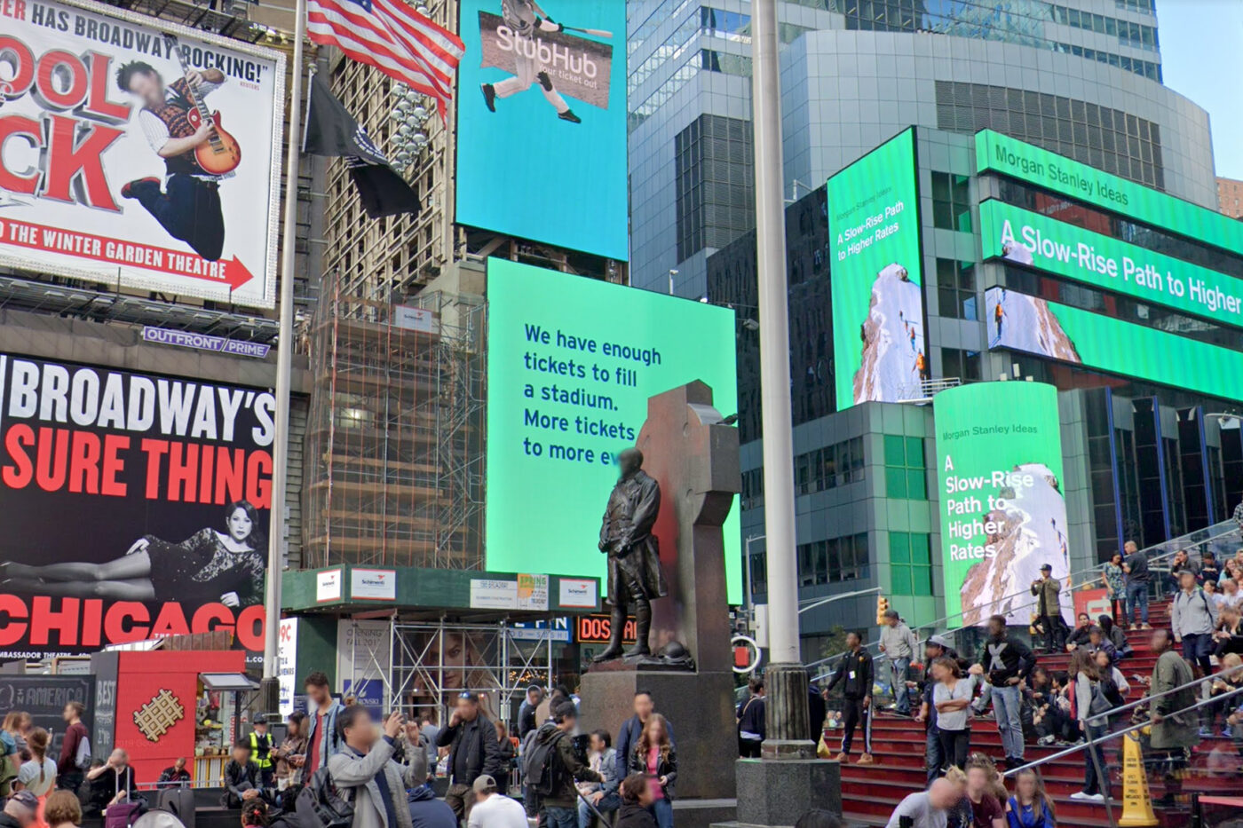 4. Father Duffy. Times Square, New York, New York